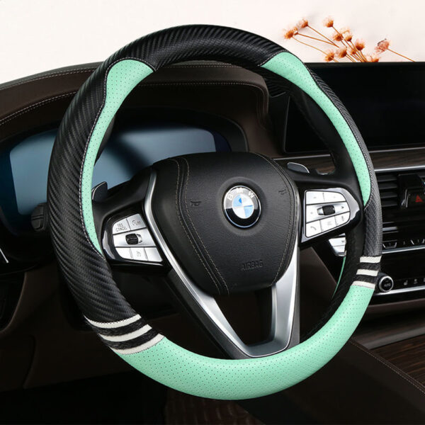 Non-Slip Sweat-Absorbing Cartoon Steering Wheel Cover For Women Girls - Image 3
