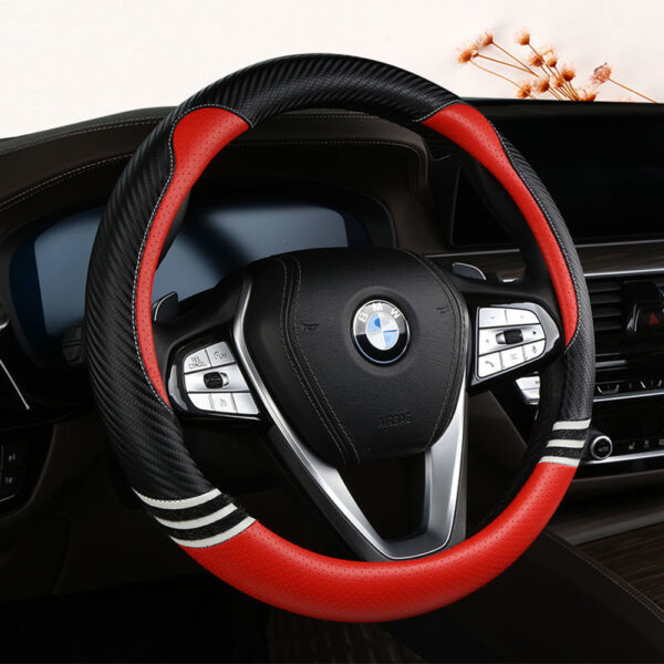Non-Slip Sweat-Absorbing Cartoon Steering Wheel Cover For Women Girls - Image 4