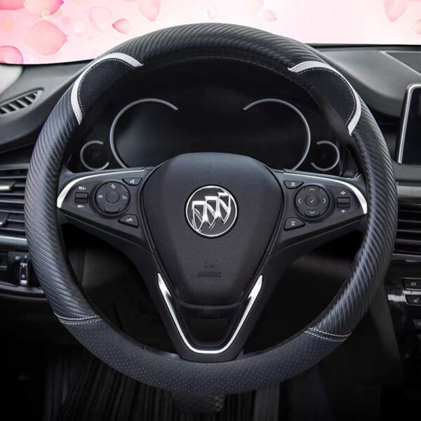Non-Slip Sweat-Absorbing Cartoon Steering Wheel Cover For Women Girls - Image 5