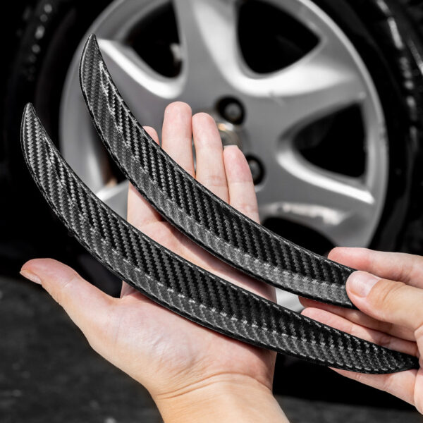 Carbon Fiber Pattern Fender Stripes Mud Flap Splash Guards Arch Wheel Eyebrow Lip For Suv - Image 4