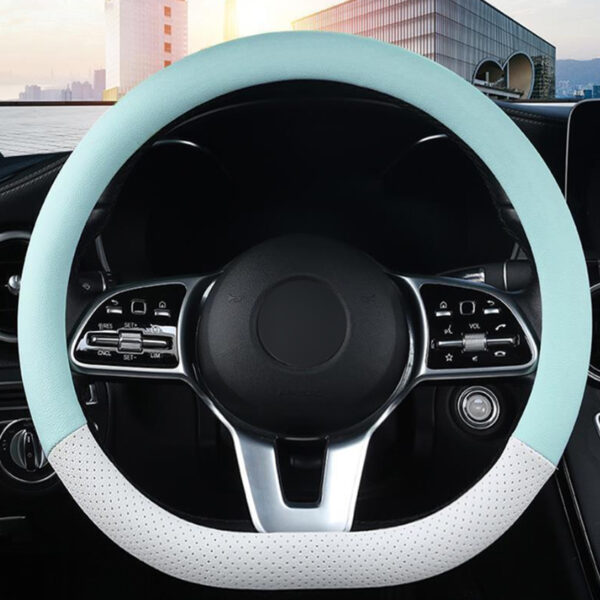 Cute lovely stylish fashion pink peachy 38CM TypeD Car Steering Wheel - Image 5