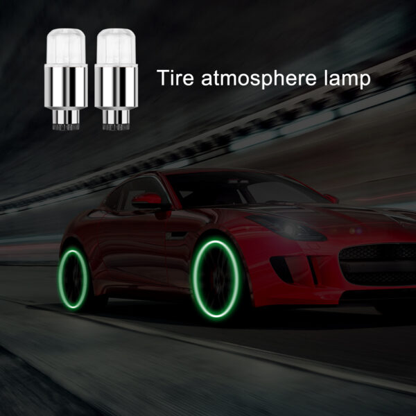 4Pcs Car Tire Lights Led Lights For Cars Motorcycles Bicycles Wheels Tire Sensor Light - Image 2
