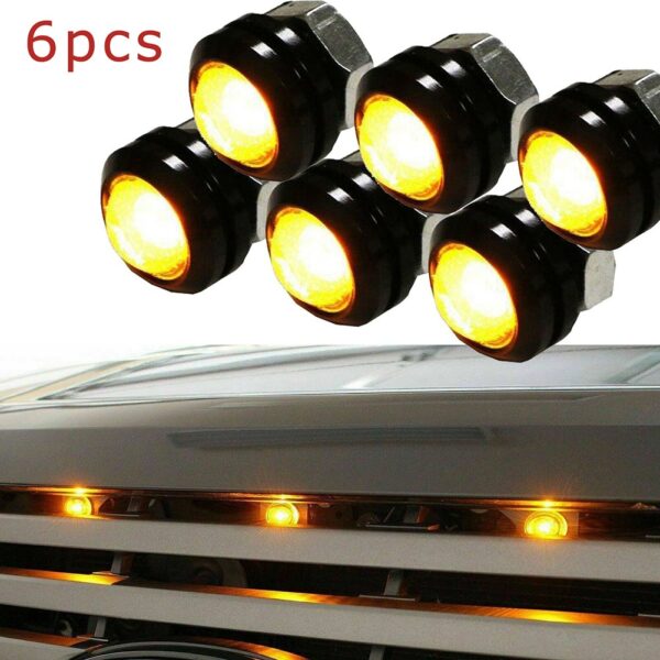 Led Grill Lights For Truck Suv Ford Dodge Ram 1500 2500 3500 - Image 2