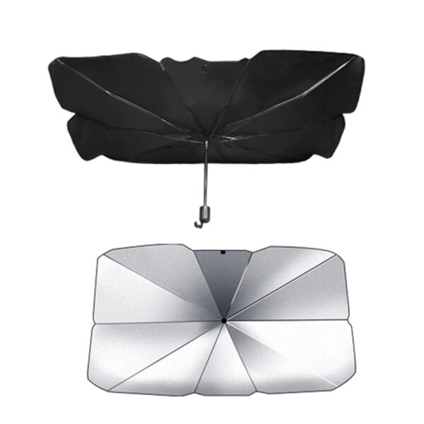 Retractable Windshield Sun Shade Front Window Interior Protection Folding Umbrella For Sedan Suv Hatchback Multi-Purpose Vehicles - Image 6