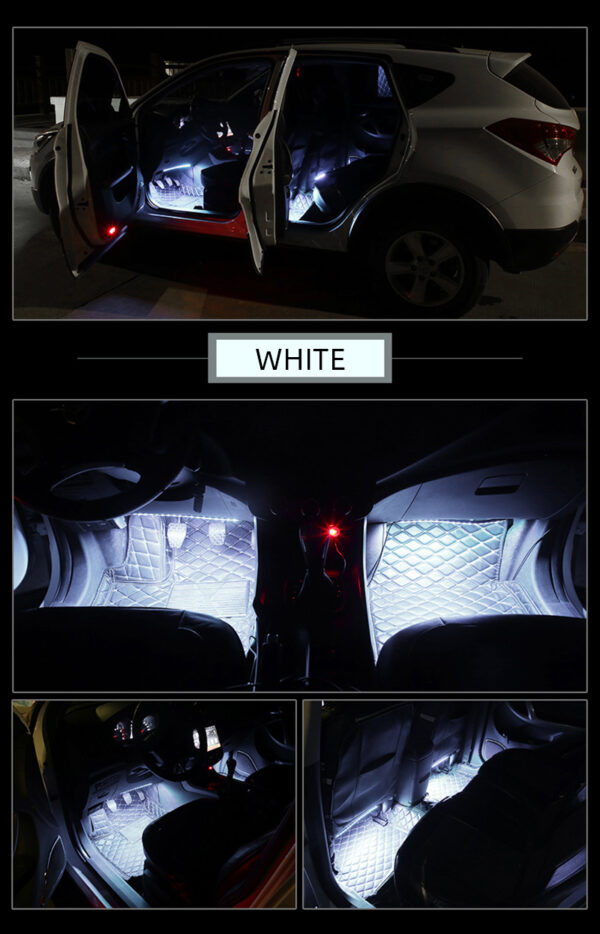 Neon Lights For Cars Interior Lights For Inside The Car Footwell Lights - Image 13