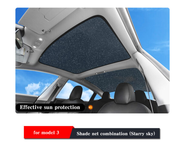 Tesla Model 3 Sun Shade Roof Sunshade - Image 4