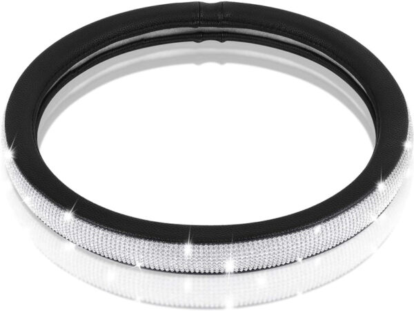 Bling Bling Steering Wheel Cover Using Natural Rubber No Stimulation Non-Slip Design - Image 7