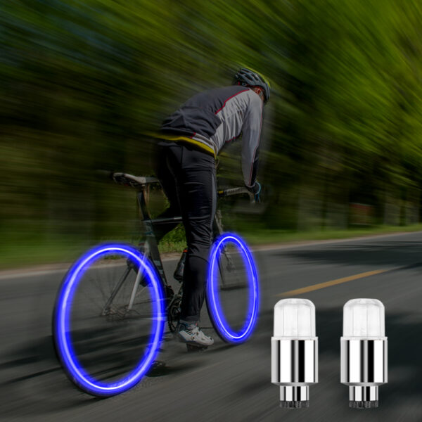 4Pcs Car Tire Lights Led Lights For Cars Motorcycles Bicycles Wheels Tire Sensor Light - Image 8