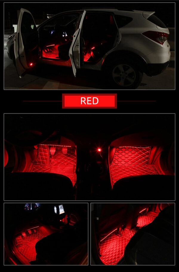 Neon Lights For Cars Interior Lights For Inside The Car Footwell Lights - Image 8