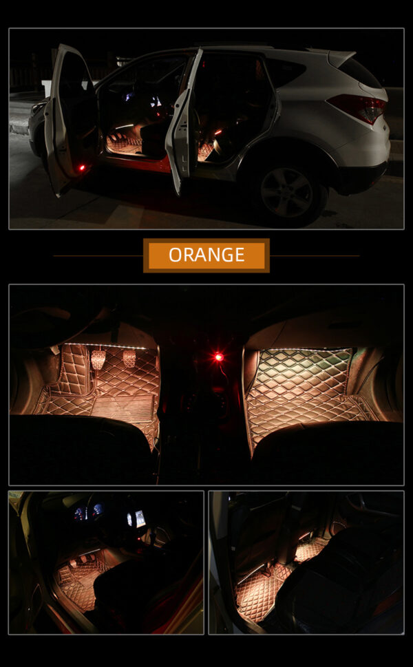 Neon Lights For Cars Interior Lights For Inside The Car Footwell Lights - Image 11