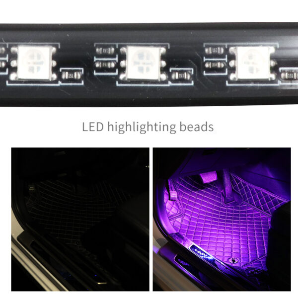 Neon Lights For Cars Interior Lights For Inside The Car Footwell Lights - Image 4
