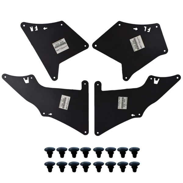 Toyota Land Cruiser Prado splash guard fender liners mud flaps fender flares