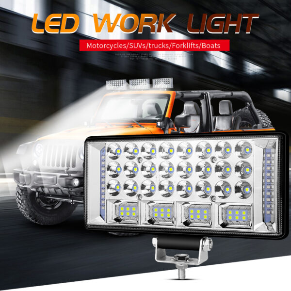 LED Work Light for For Ford Toyota Honda Kia Nissan 4x4 Atv Headlights 12V 24V