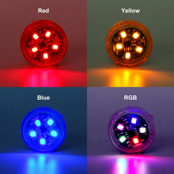 Universal Led Car Door Handle Lights Car Door Collision Warning Lamp - Image 5