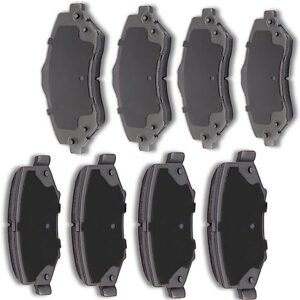 These pads are compatible with the 2007-2011 Dodge Nitro, 2008-2012 Jeep Liberty, 2007-2017 Jeep Wrangler, and 2018 Jeep Wrangler JK.