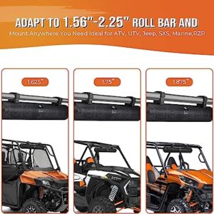 UTV Soundbar SXS Speaker 28" Wide IPX5 Waterproof Bluetooth USB AUX 6 Speakers Fits Roll Bar Golf Cart Radio