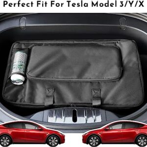 Tesla Bag Frunk Cooler Organizer Insulation Bag with Mesh Pockets for Tesla Model 3, Model Y, Model X
