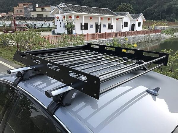 Universal Truck Cargo Tray Roof Rack - Top Luggage Carrier for SUV Traveling