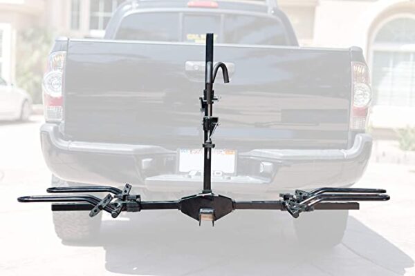 Van Bike Rack Platform Style 2-Bike Rack with Hitch Tightener & Receiver Locks