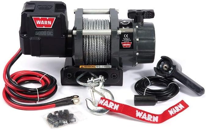 Cabrestante eléctrico WARN 99963 5000 DC: potencia y fiabilidad para cualquier desafío