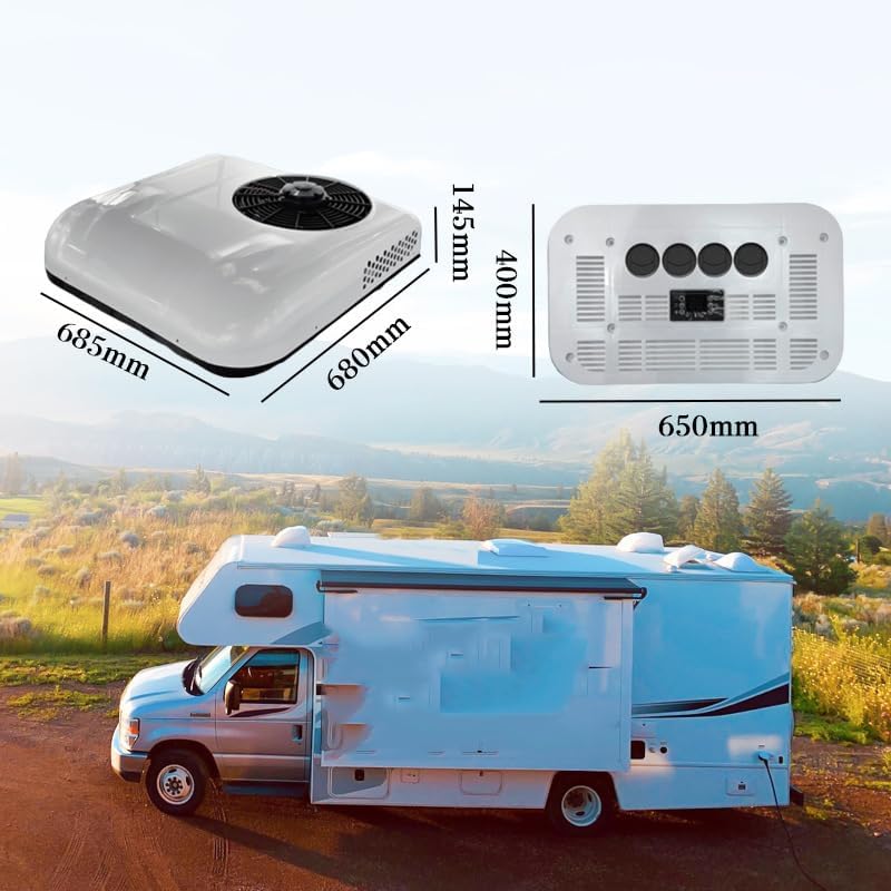 Aire Acondicionado Autónomo SXHEYUY para Caravanas y Camiones (12V/24V): Máximo Confort sin Encender el Motor