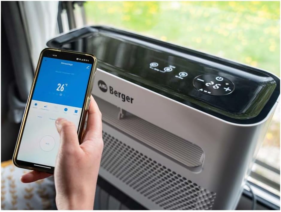 Climatización premium para tus aventuras: Berger Arktar 5000 Pro, el split portátil definitivo para caravanas y campers