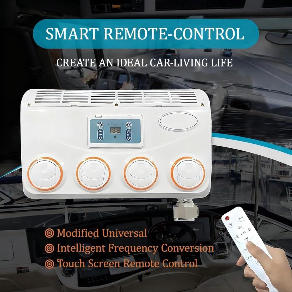 Aire Acondicionado Portátil WYWY 24V: Confort y Frescor Máximo para tu Camper, Camión o Caravana
