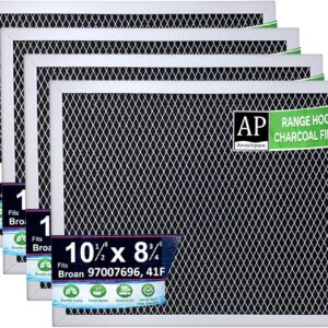 4 filtros de carbón para campana extractora Amazinpure