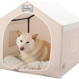 Jiupety Casa para perros: tienda transpirable y plegable tamaño L