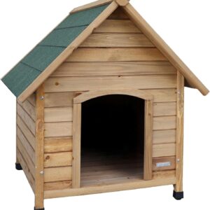 Caseta para perro Kerbl Pet marrón/verde resistente