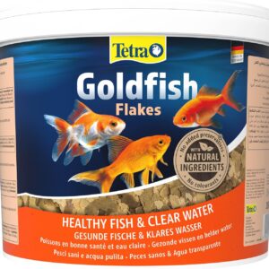 Tetra Goldfish Flakes: Alimento premium para peces dorados (10 L)
