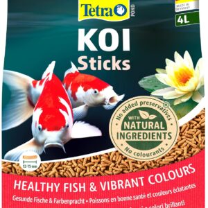 Tetra Pond Koi Sticks 4L: Comida premium para Koi sanos