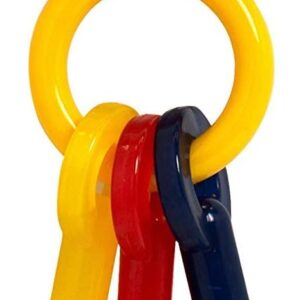 Llaveros masticables Nylabone XS para cachorros (paquete de 4)