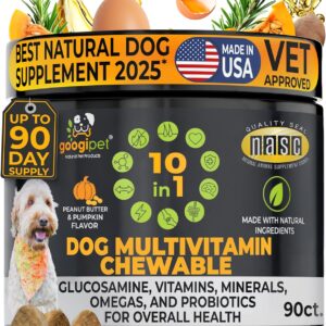 Googipet Multivitamínico 10 en 1 para perros