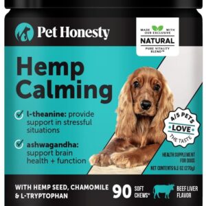 Pet Honesty Cáñamo para perros: calma su ansiedad natural