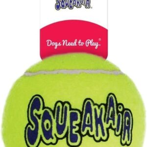 KONG Air Dog Squeaker Pelota tenis XL (4 uds)
