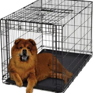 Jaula plegable para perros MidWest Ovation 91 cm - Negra