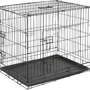 Jaula transporte KERBL Pet plegable, 92x63x74 cm, 2 puertas