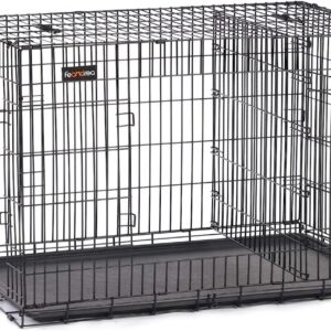 Jaula perro XXL plegable Feandrea Negro PPD48BK