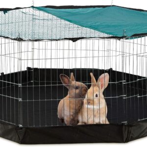 Corral para mascotas Relaxdays 60x150 cm, seguro y versátil