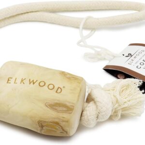Juguete masticable Elkwood Nudo Bola Café - Natural y Sostenible