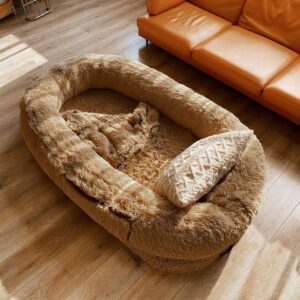 Camas ultra grandes para perros y personas 4 uds.