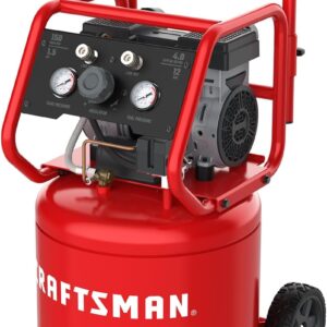 CRAFTSMAN Compresor 12 galones, 1.5 HP, ultra silencioso