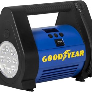 Goodyear Compresor Digital 100 PSI – Inflado rápido en 6.5 min