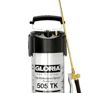 Gloria 505 TK Profiline: Pulverizador profesional 5L, 6 bares