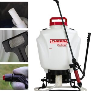 Pulverizador 61800 Chapin: 4 galones, profesional y resistente