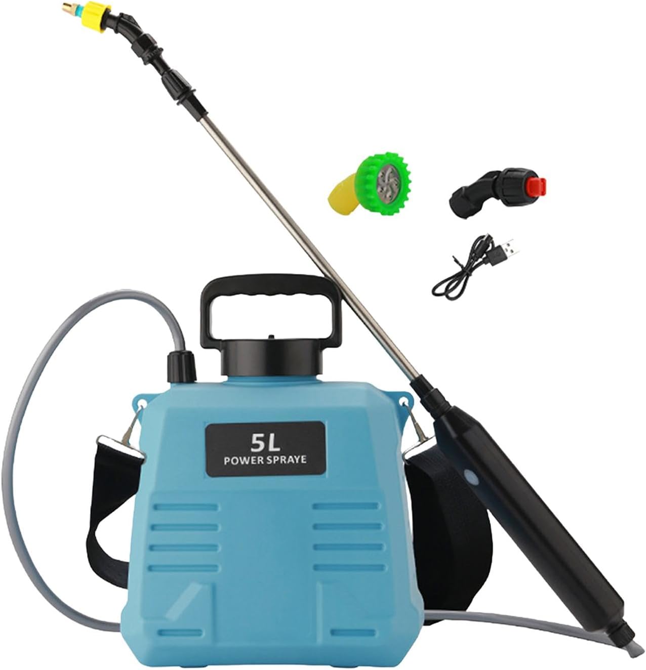 Pulverizador eléctrico 5L con varilla extensible AWHAO