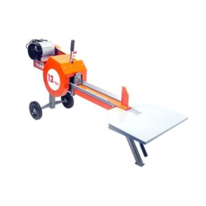 Partidor de troncos con volante inercia - Fácil y rápido