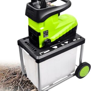 Trituradora eléctrica 2800W para ramas y hojas