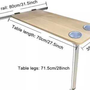 Mesa plegable para autocaravana, diseño robusto y práctico